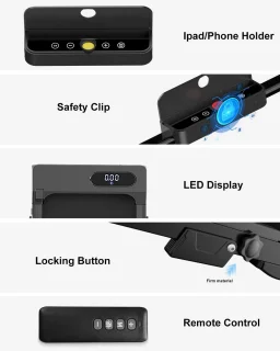 WalkingPad Elektrische Loopband Inklapbaar Zwart