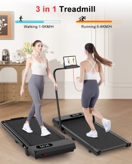 WalkingPad Elektrische Loopband Inklapbaar Zwart
