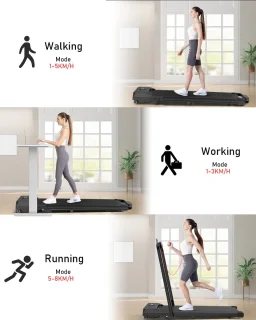 WalkingPad Elektrische Loopband Inklapbaar Zwart