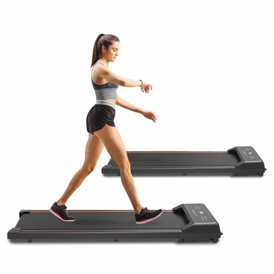 Walkingpad Elektrische Loopband Oranje 1-6 km/h review