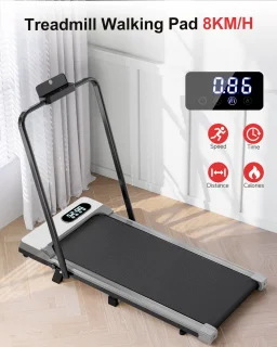 Walkingpad Inklapbare Elektrische Loopband 1-8 km/u Zilver