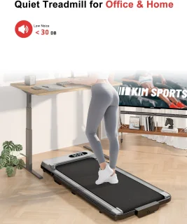 Walkingpad Inklapbare Elektrische Loopband 1-8 km/u Zilver