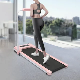 WalkingPad Inklapbare Loopband Roze/Zwart