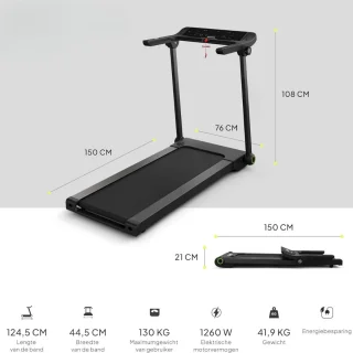 WalkingPad Inklapbare Loopband Thuisgebruik