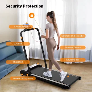 WalkingPad Inklapbare Loopband Zwart