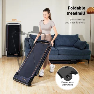 WalkingPad Inklapbare Loopband Zwart