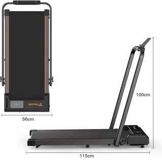 WalkingPad Inklapbare Loopband Zwart