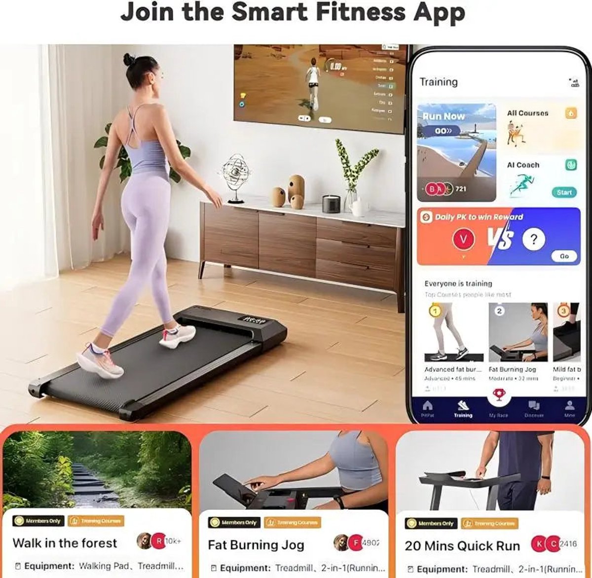 Wat vinden we goed aan de WalkingPad Loopband Elektrisch Compact Zwart