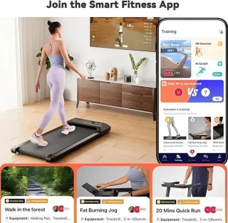 WalkingPad Loopband Elektrisch Compact Zwart
