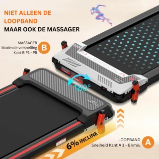 WalkingPad Loopband Elektrisch Inklapbaar Zwart