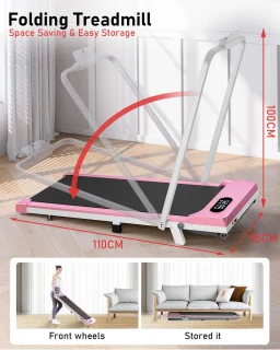 Walkingpad Loopband Elektrisch Roze