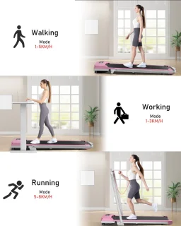 Walkingpad Loopband Elektrisch Roze