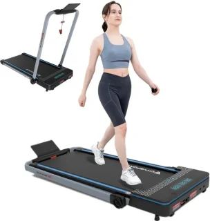 WalkingPad Opvouwbare Loopband Zwart