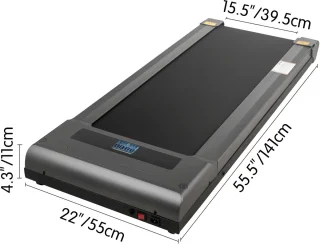 WalkingPad Treadmill Loopband Zilver 500W