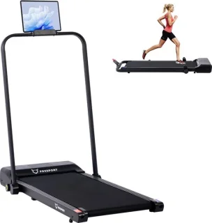 Wandelband met inklapbare armleuningen en display 1-12 km/h