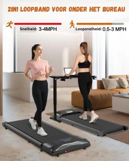 Wandelpand Loopband Hometrainer 550W