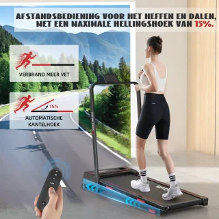 Y-RAIN Electrische Loopband 2-in-1 Walking Pad Inklapbaar