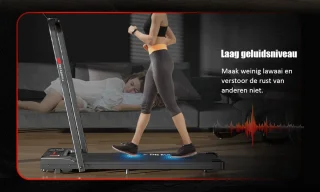 Y-RAIN Elektrische Loopband 2-in-1 Inklapbaar