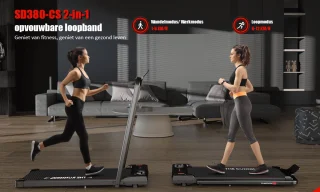 Y-RAIN Elektrische Loopband 2-in-1 Inklapbaar