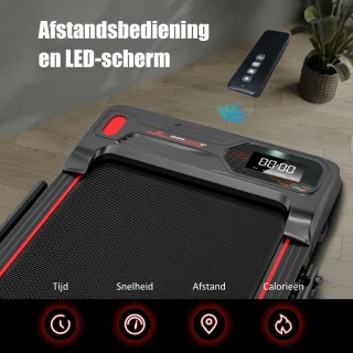 Y-RAIN Elektrische Loopband 2-in-1 Inklapbaar