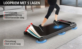 Y-RAIN Elektrische Loopband 2-IN-1 Walking Pad
