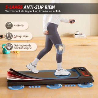 Y-RAIN Elektrische Loopband 2-IN-1 Walking Pad
