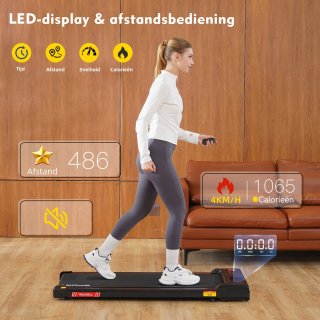 Y-RAIN Elektrische Loopband Walking Pad 440W 1-6km/u