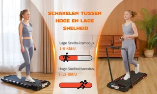 Y-RAIN Inklapbare Elektrische Loopband Walking Pad 2-in-1