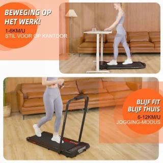 Y-RAIN Inklapbare Elektrische Loopband Walking Pad 2-in-1
