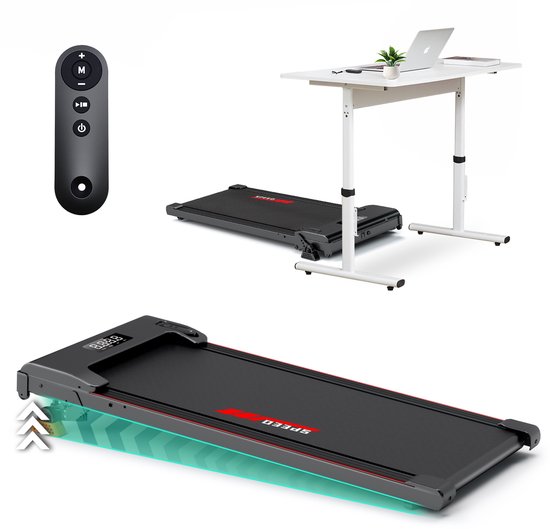 Y-RAIN Loopband DK-38AB — compacte 2-in-1 walking pad voor thuis en kantoor