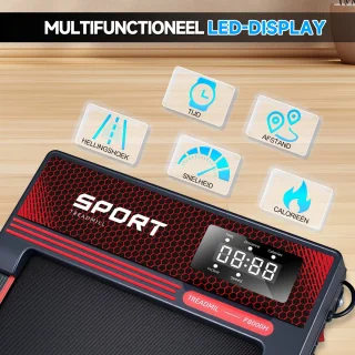 Y-RAIN Loopband Walking Pad 2-in-1 Zwart