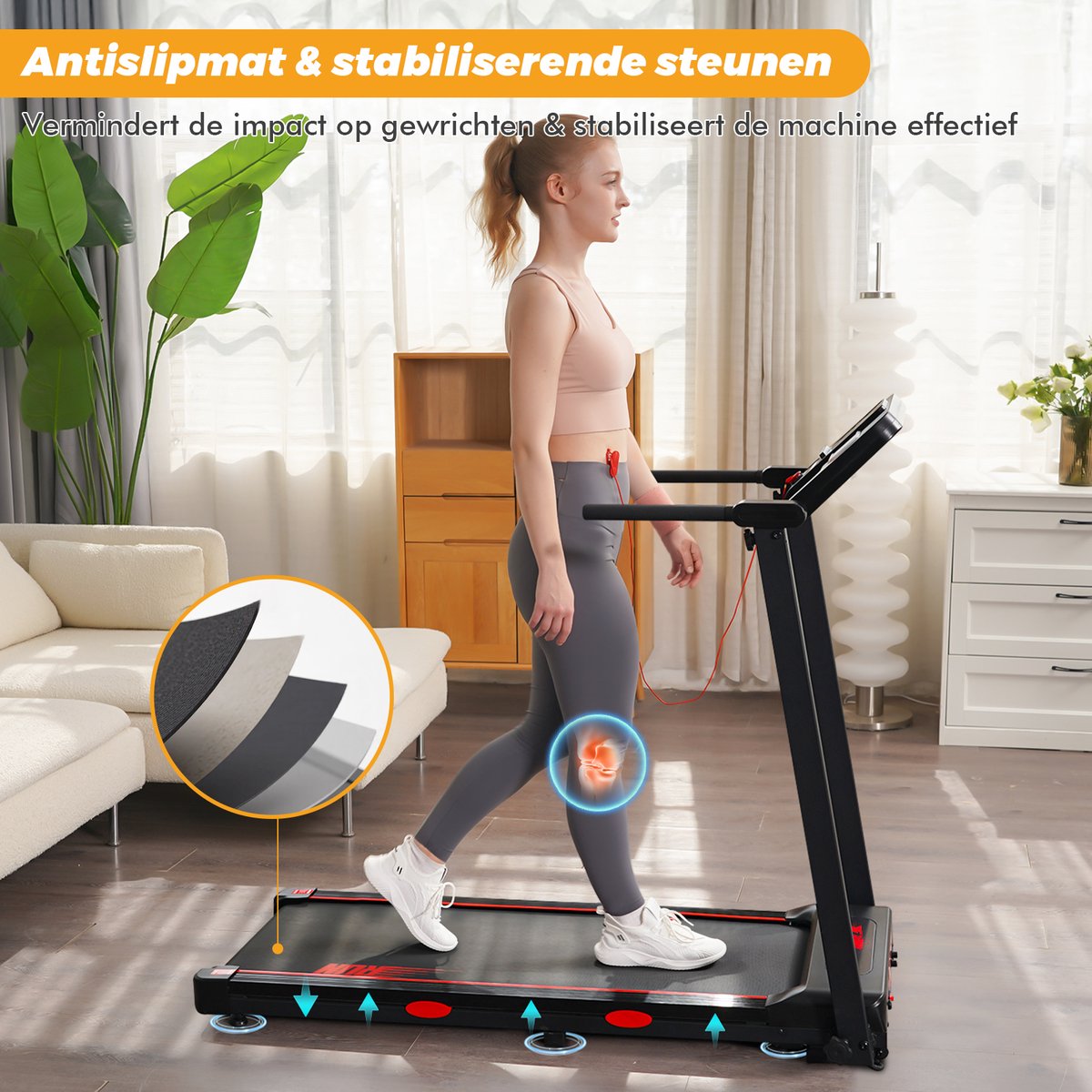 Wat vinden we goed aan de Y-RAIN Walking Pad Elektrische Loopband Inklapbaar