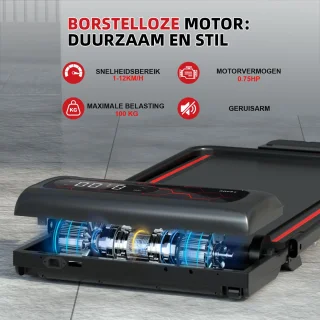 Y-RAIN WalkingPad Elektrische Loopband Inklapbaar