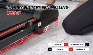 Y-RAIN WalkingPad Elektrische Loopband Inklapbaar
