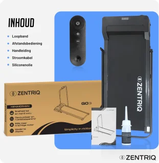 Zentriq Go Inklapbare Loopband