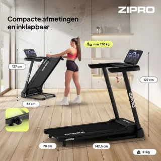 ZIPRO® Luma Elektrische Loopband