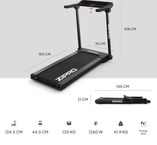 Zipro Pacto Elektrische Loopband