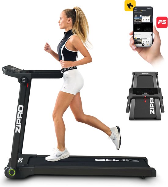 Zipro Pacto — compacte, slimme loopband voor thuis