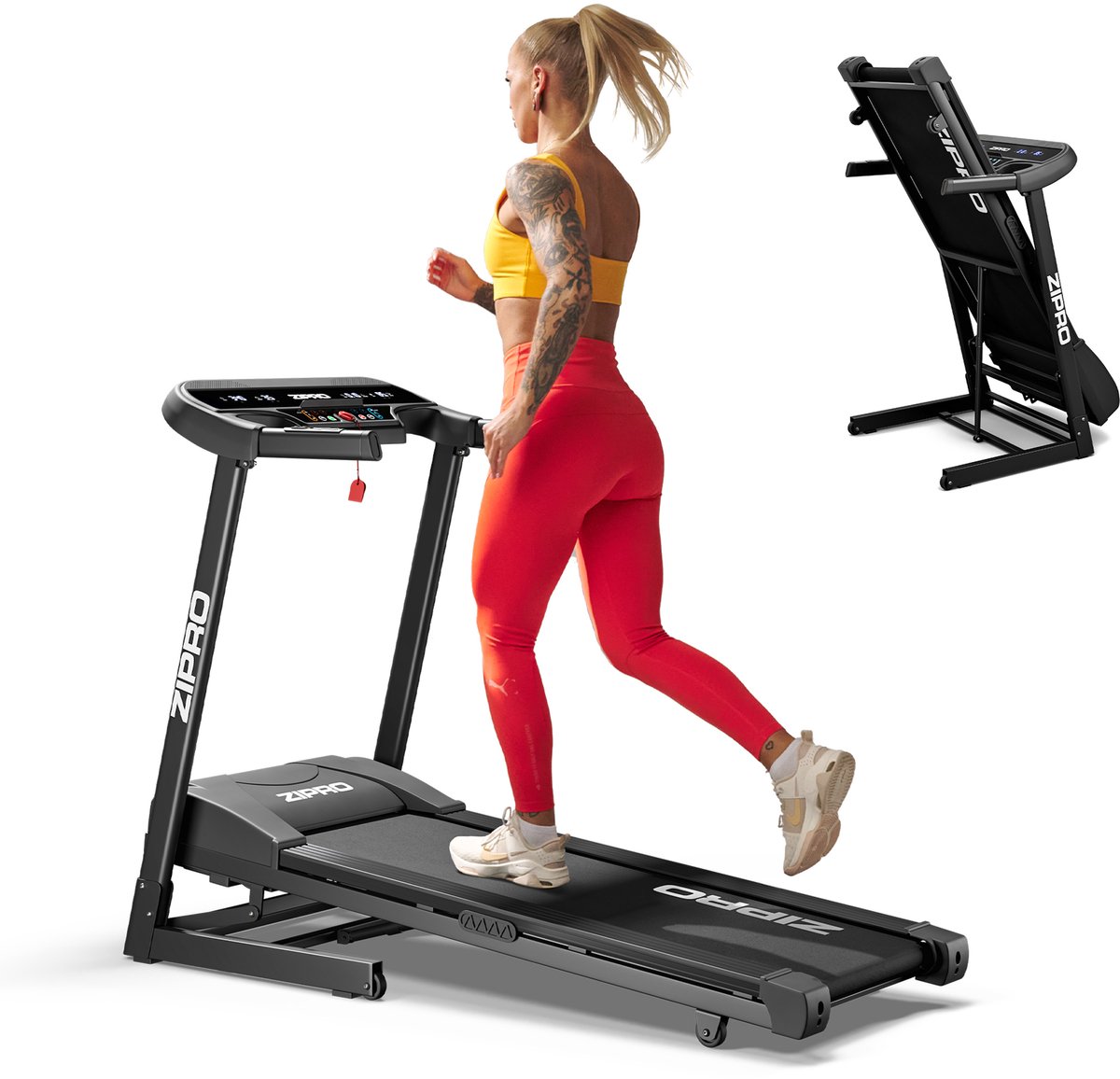 De Zipro Pulse Elektrische Loopband in één oogopslag
