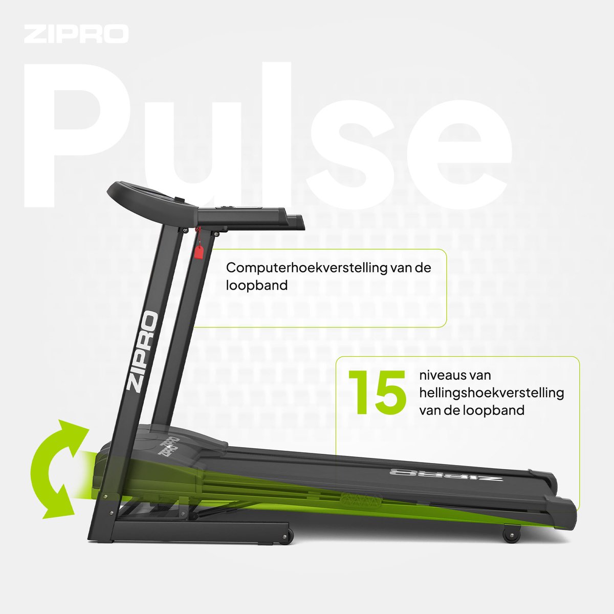 Wat vinden we goed aan de Zipro Pulse Elektrische Loopband