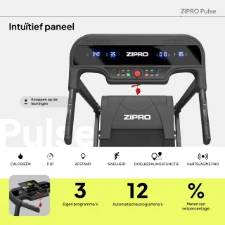 Zipro Pulse Elektrische Loopband