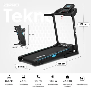 Zipro Tekno Elektrische Loopband