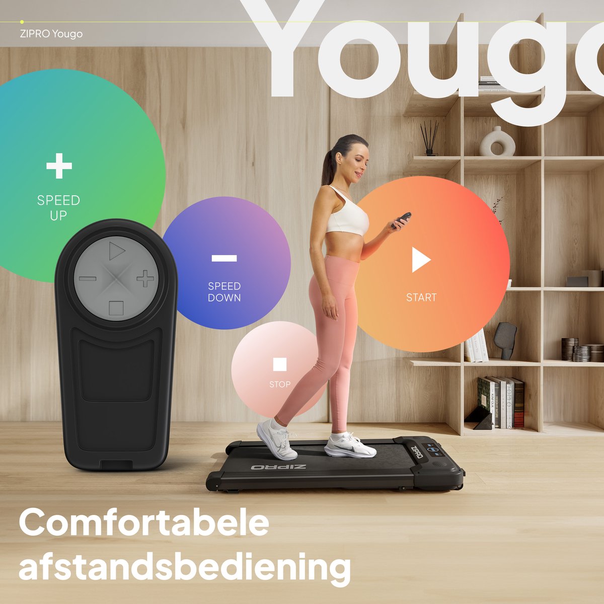 Wat vinden we goed aan de Zipro Yougo Elektrische Loopband