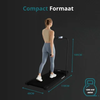 Zonovi Loopband Inclapbaar Loopbandonder Bureau Walking Pad Hometrainer