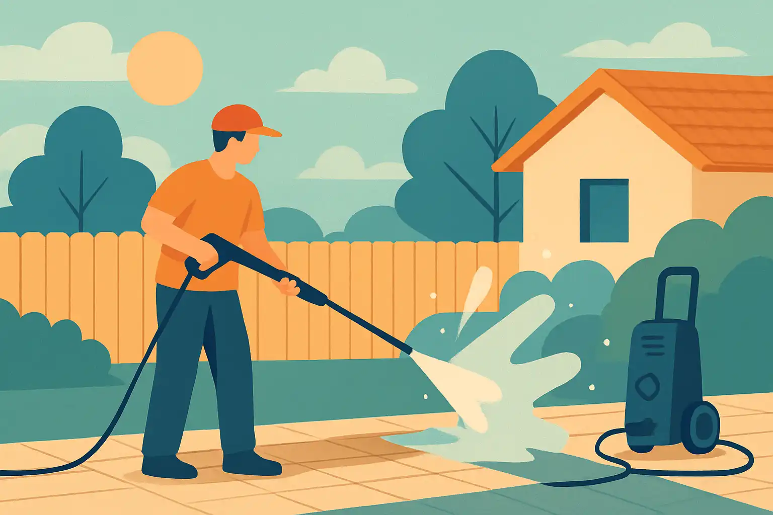Buurtvriendelijk powerwashen: zo hogedrukreinig je zonder ruzie met de buren