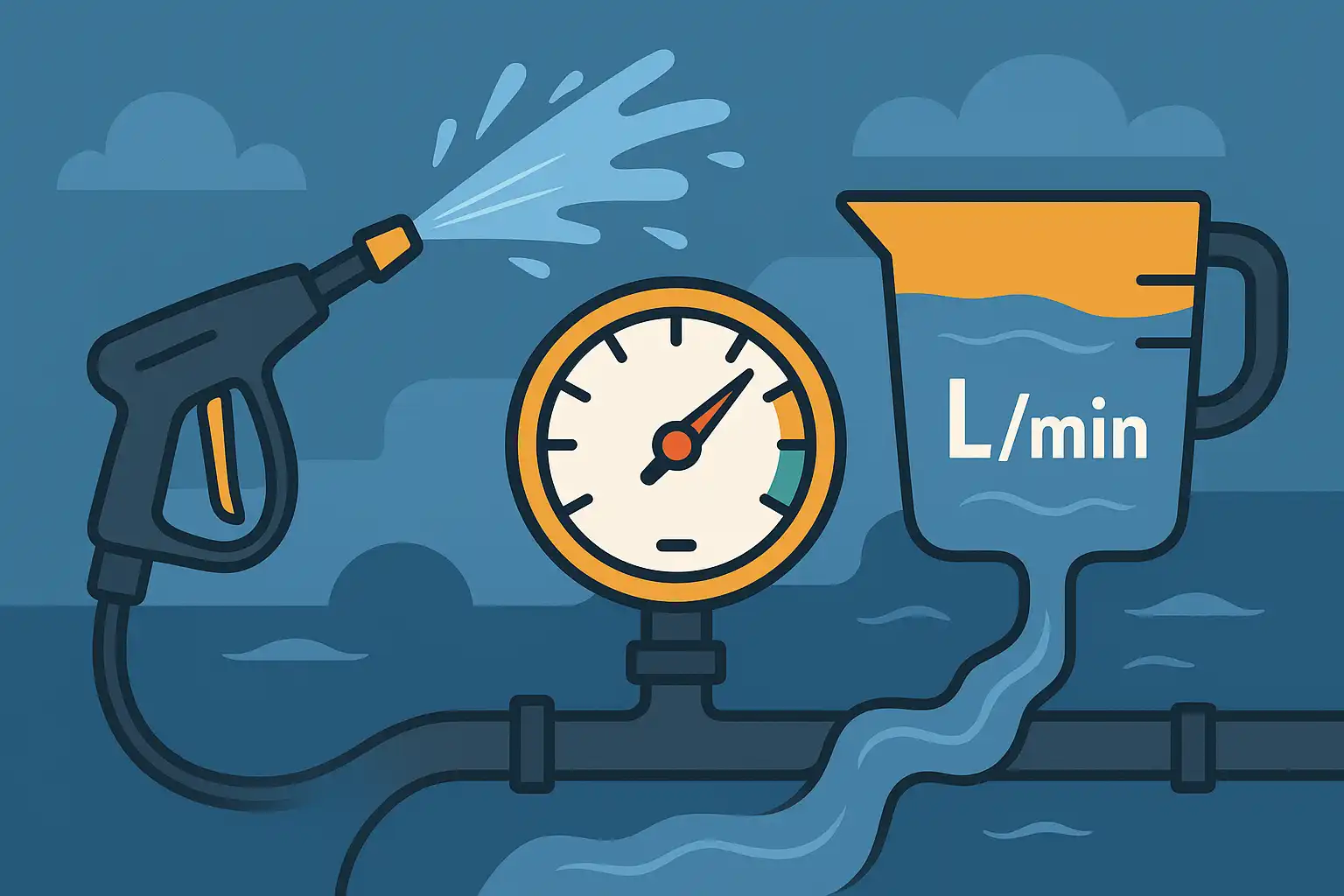 Druk of debiet? waarom liters per minuut vaak belangrijker zijn dan bar
