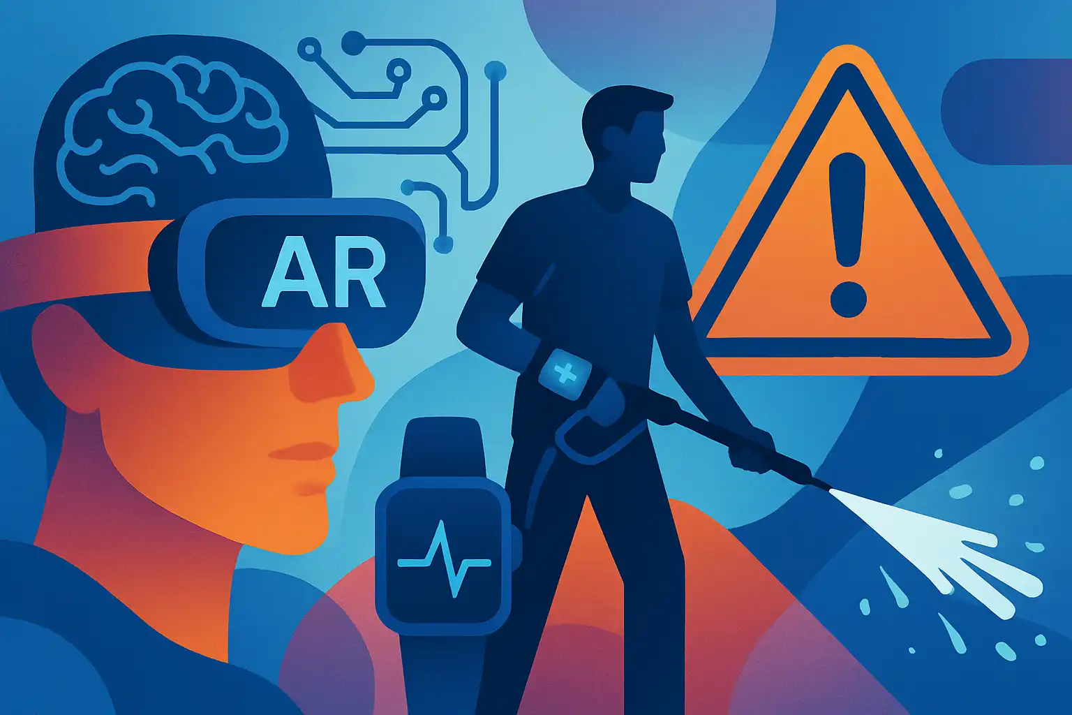 Hoe AR-brillen en slimme wearables de veiligheid van hogedrukreinigers veranderen