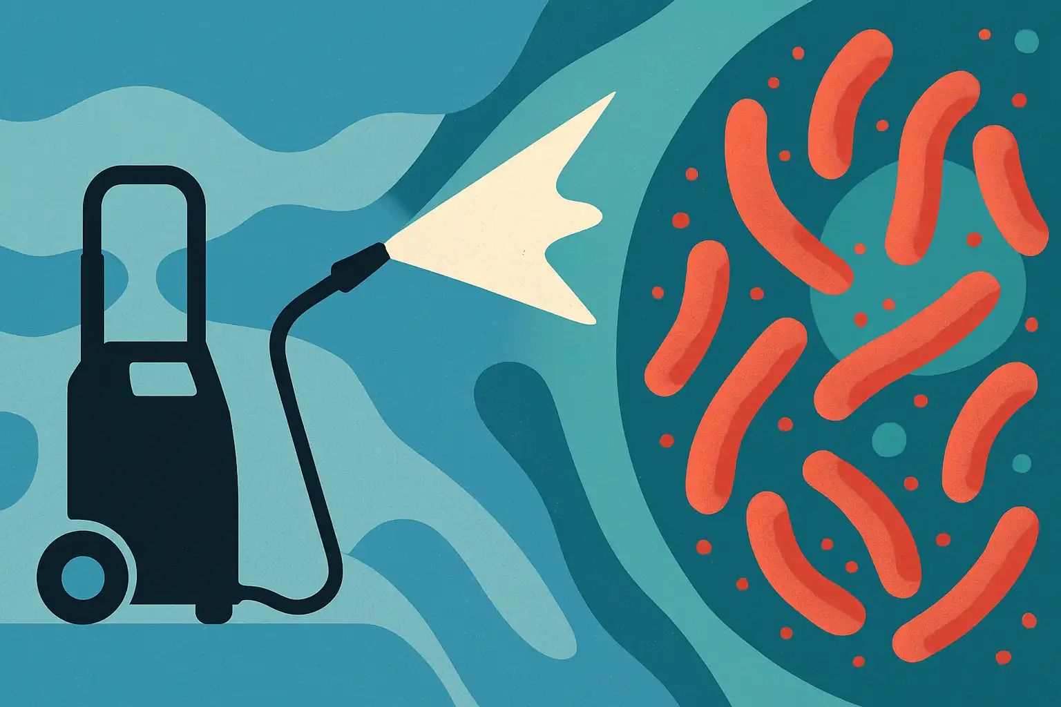 Hogedrukreinigers en legionella: mythes en feiten