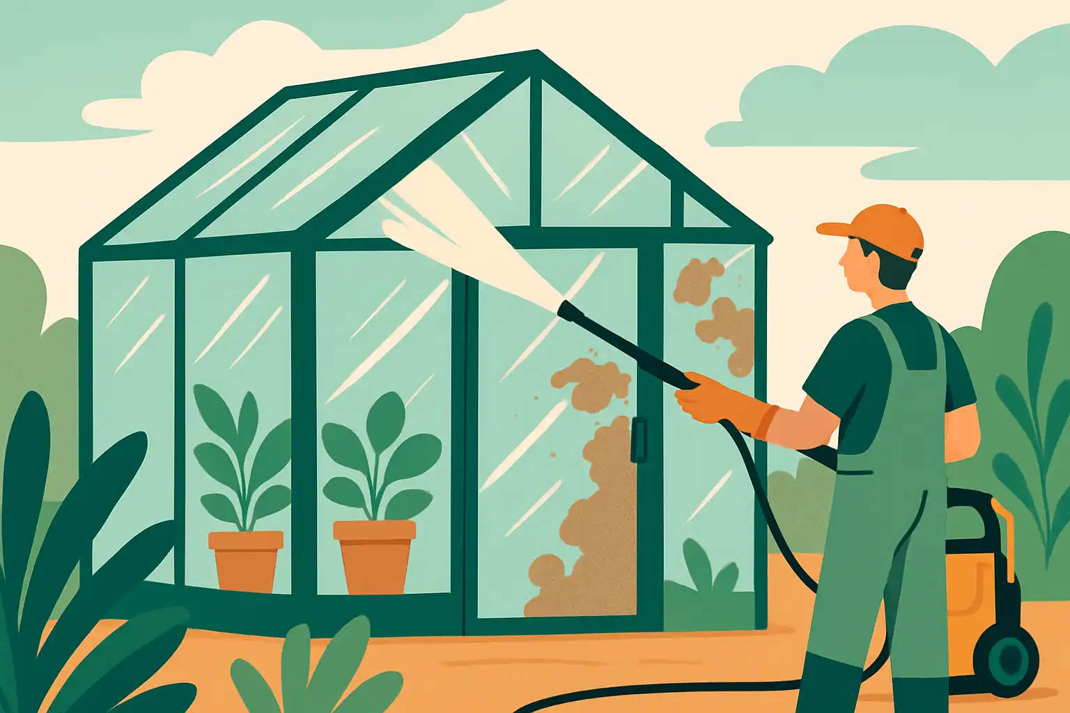 Kasmake-over in een middag: zo reinig je je kas zonder planten te beschadigen