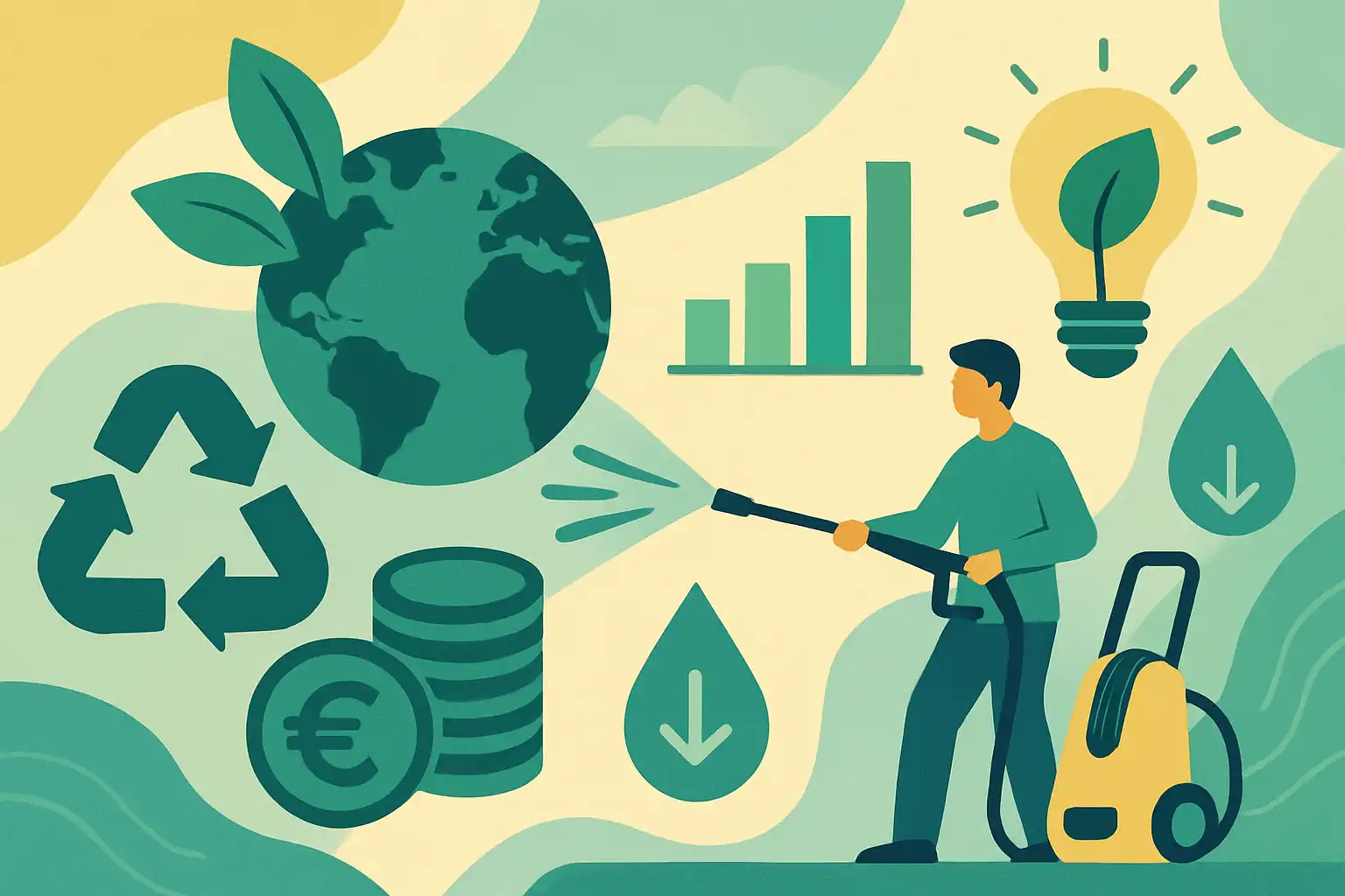 Koopgids: zo kies je de meest duurzame hogedrukreiniger (en bespaar water, energie en geld)